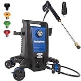 Westinghouse ePX3100 Electric Pressure Washer, 2300 Max PSI 1.76 Max GPM with Anti-Tipping Technology, Onboard Soap...