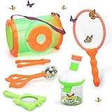 STEAM Life Bug Catcher Kit for Kids - Bug Catching Kit with Butterfly Net, Critter Keeper, Magnifying Glass, Insect...