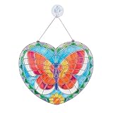 Melissa & Doug Stained Glass Made Easy Activity Kit: Butterfly - 140+ Stickers - Kids Sticker Stained Glass Craft Kit;...