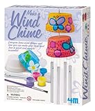 4M Make A Wind Chime Kit - Arts & Crafts Construct & Paint A Wind Powered Musical Chime DIY Gift for Kids, Boys & Girls