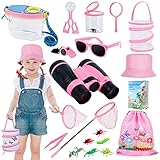 GINMIC kids Outdoor Explorer Kit, Bug Catcher Kit for Kids, Great Toys Gift for Boys & Girls Age 3-12 Year Old, Outdoor...