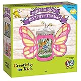 Creativity For Kids Sparkle N' Grow Butterfly Terrarium - Steam Crafts For Kids